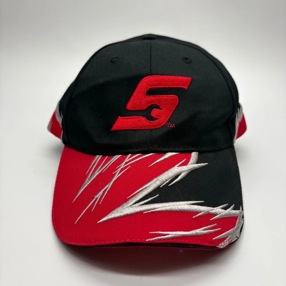 Snap-on Tools Black Red Silver Embroidered Adjustable Baseball Hat